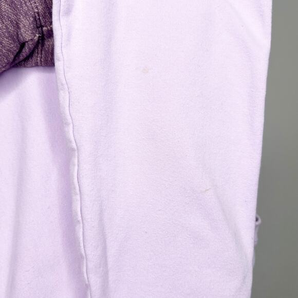 FILA French Terry Pocket Sweatshirt Crew Neck Relaxed Fit Orchid Bloom Size S - Picture 11 of 12